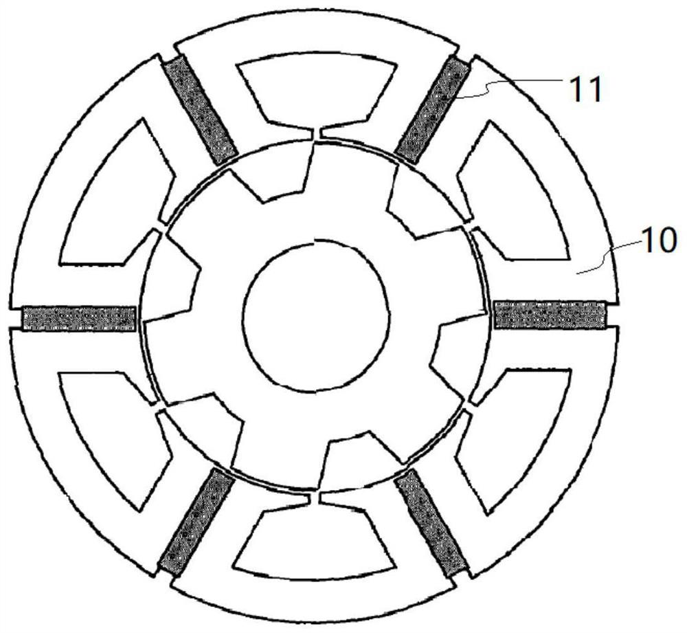 Hydrogen resistant motor based on rare earth permanent magnet