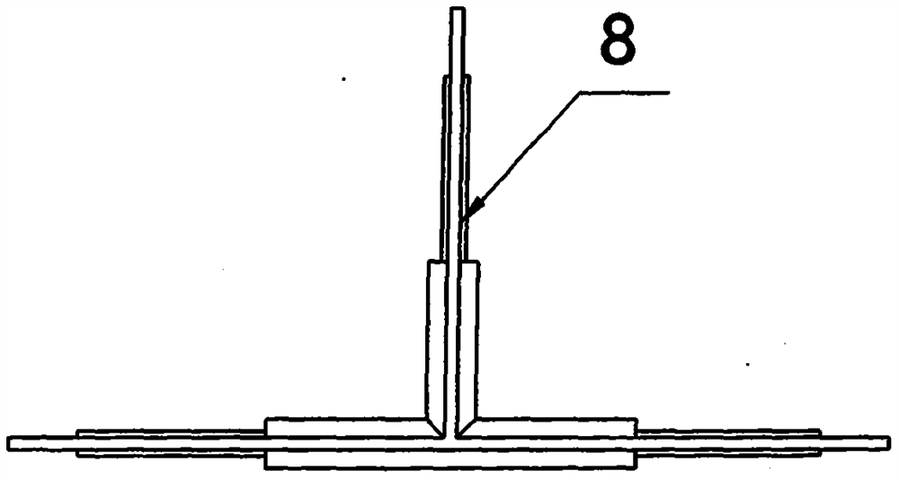 Sealing ring for spliced water supply tank