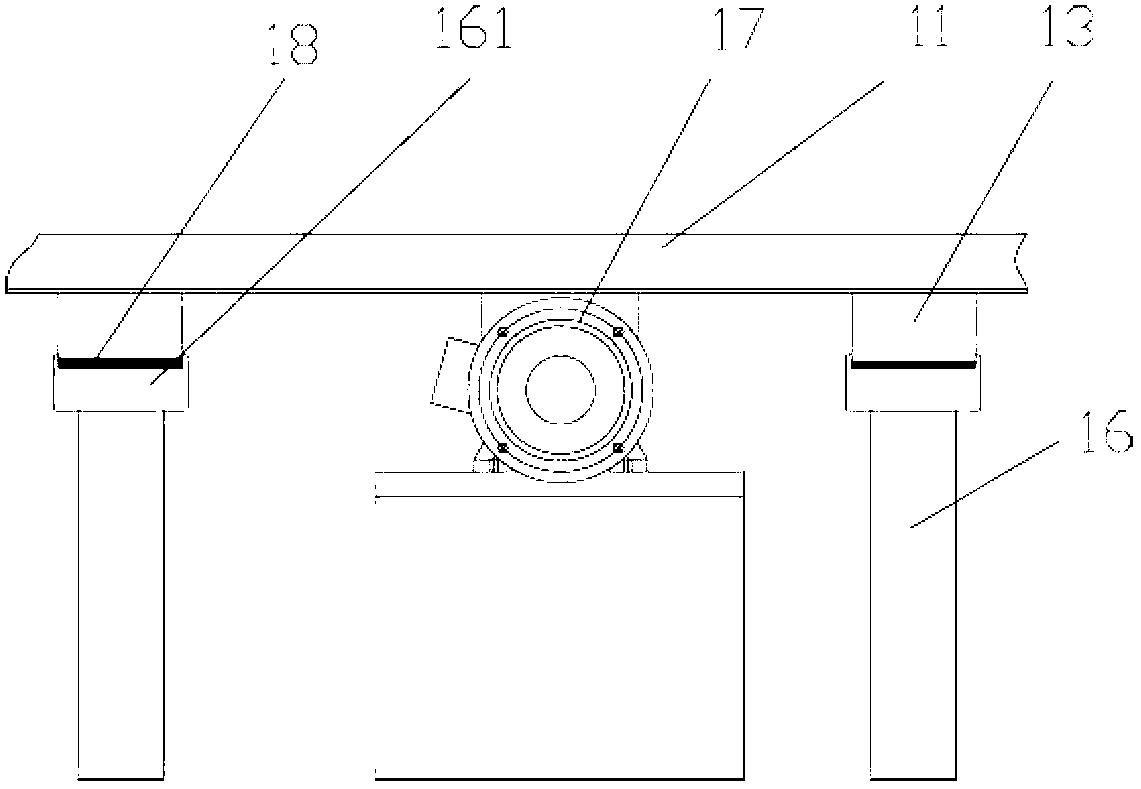 Novel stentering setting machine