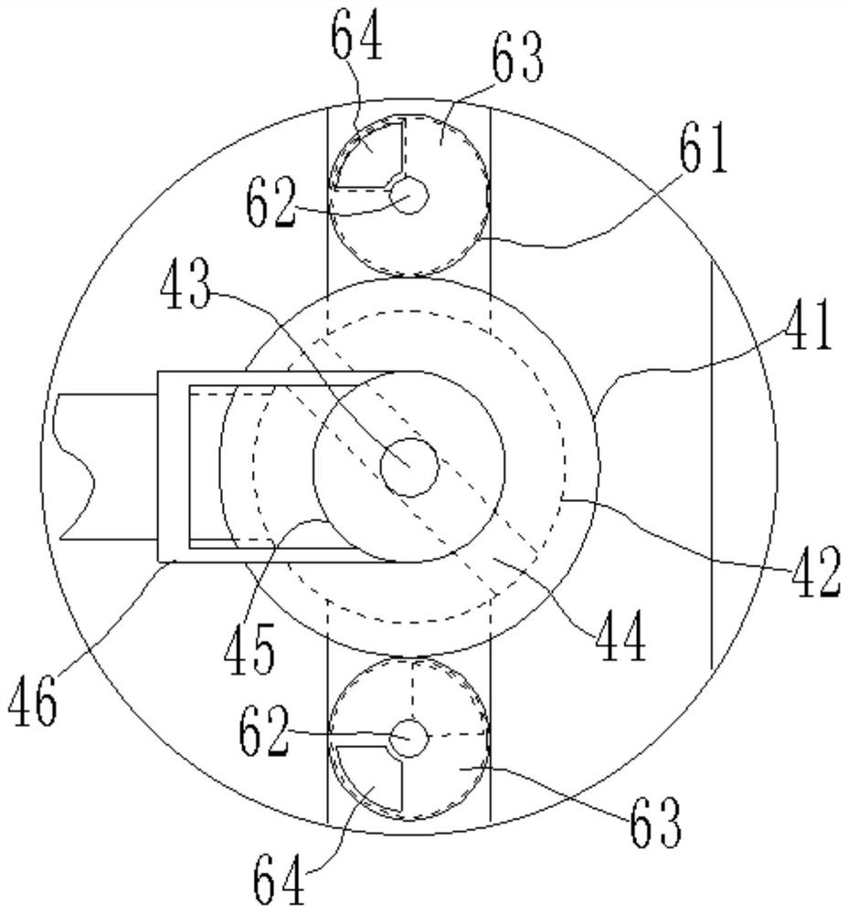 Tubular turbid wastewater suspended matter treatment device based on YC magnetic separation process