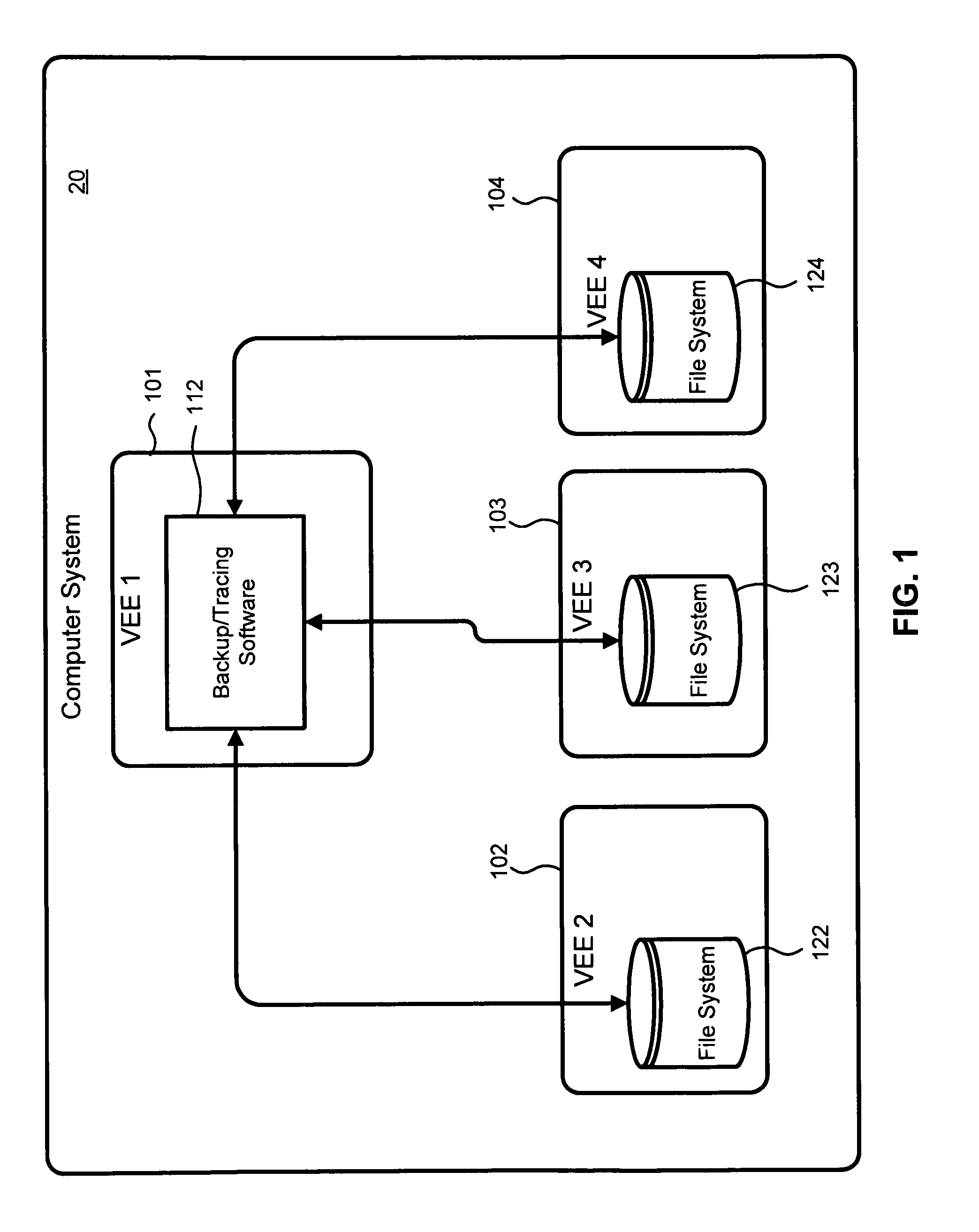 Method and system for fast generation of file system snapshot bitmap in virtual environment