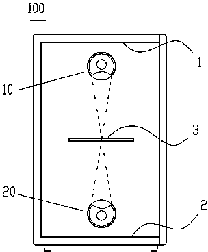 Heating mechanism for electric oven