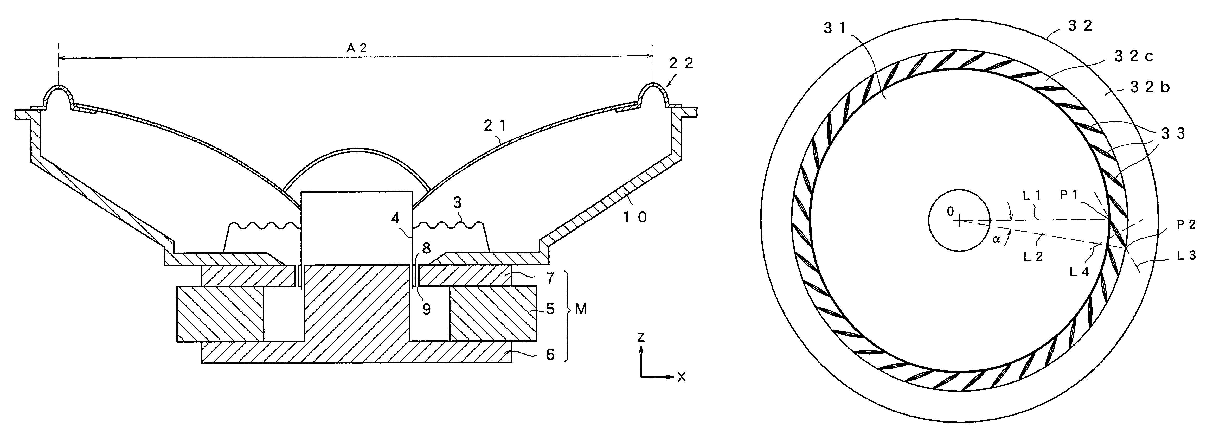 Surrounding structure of a loudspeaker