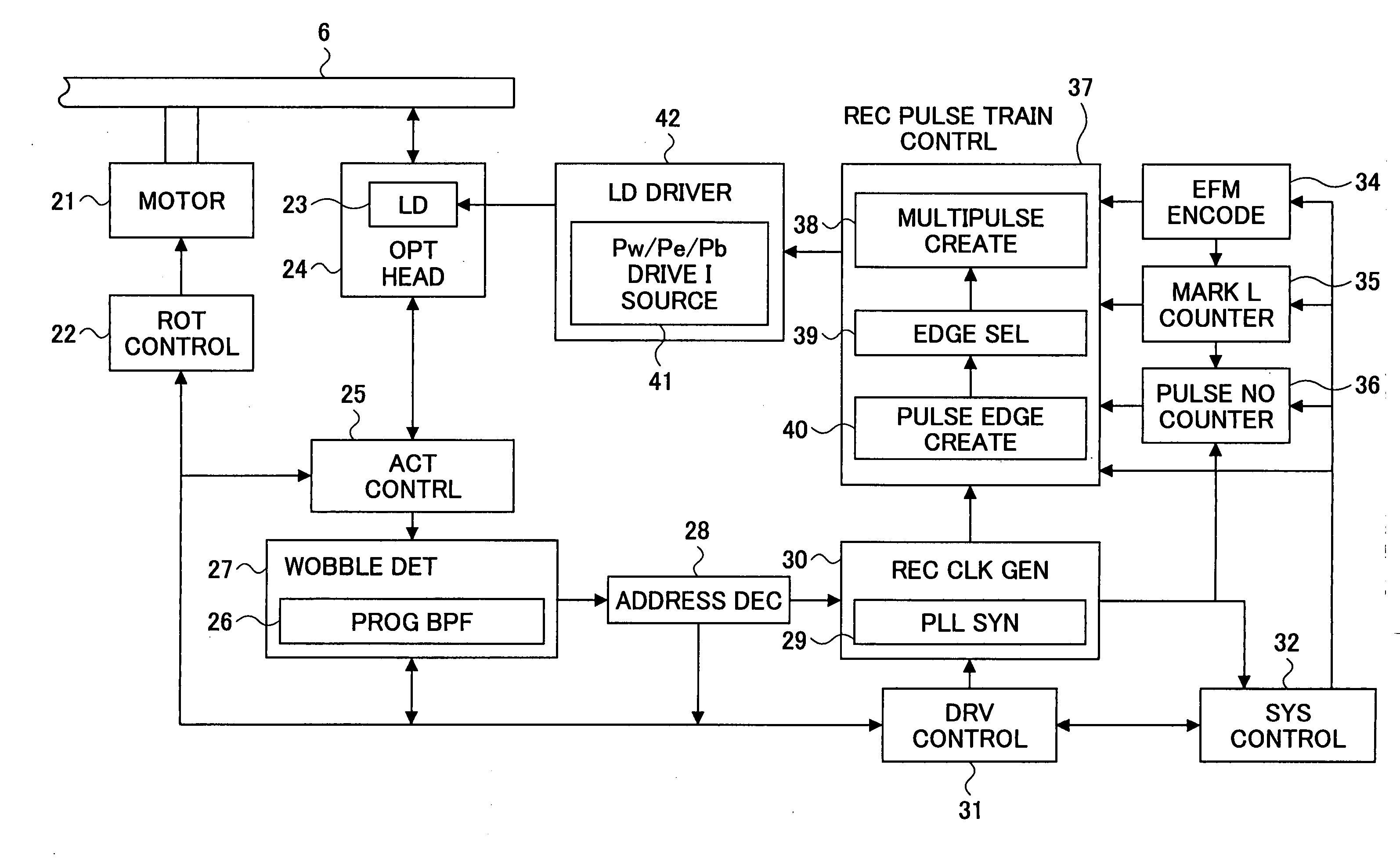 Optical information recording method and optical information recording apparatus