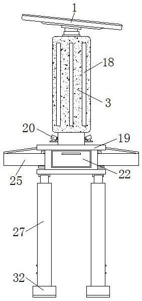 Crop pest trapping and killing device for agricultural plant protection