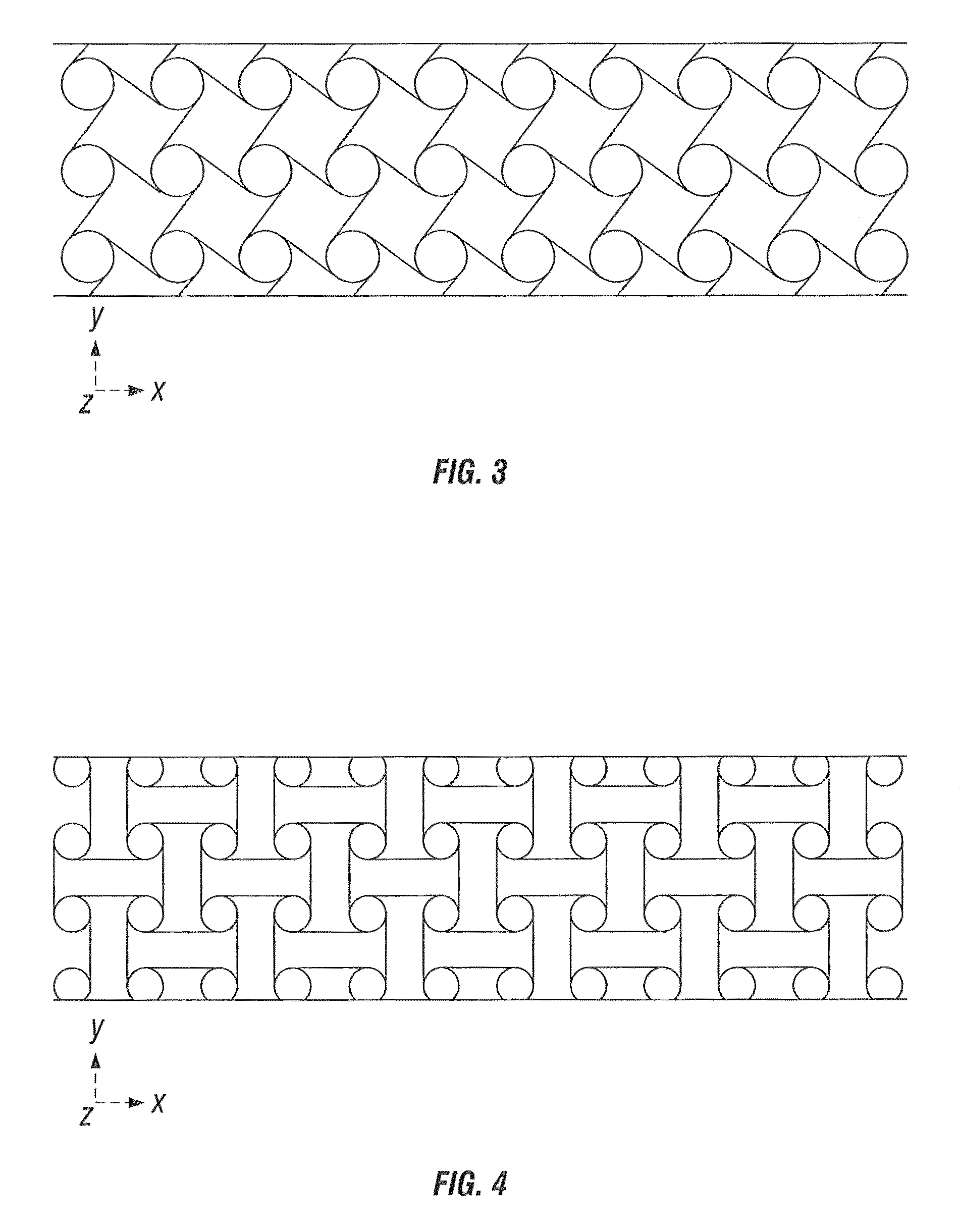 Chiral honeycomb meso-structures for shear flexure