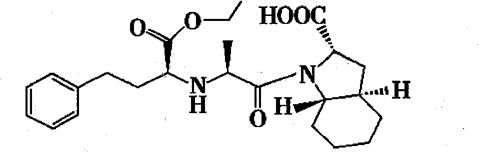 Method for preparing trandolapril intermediate