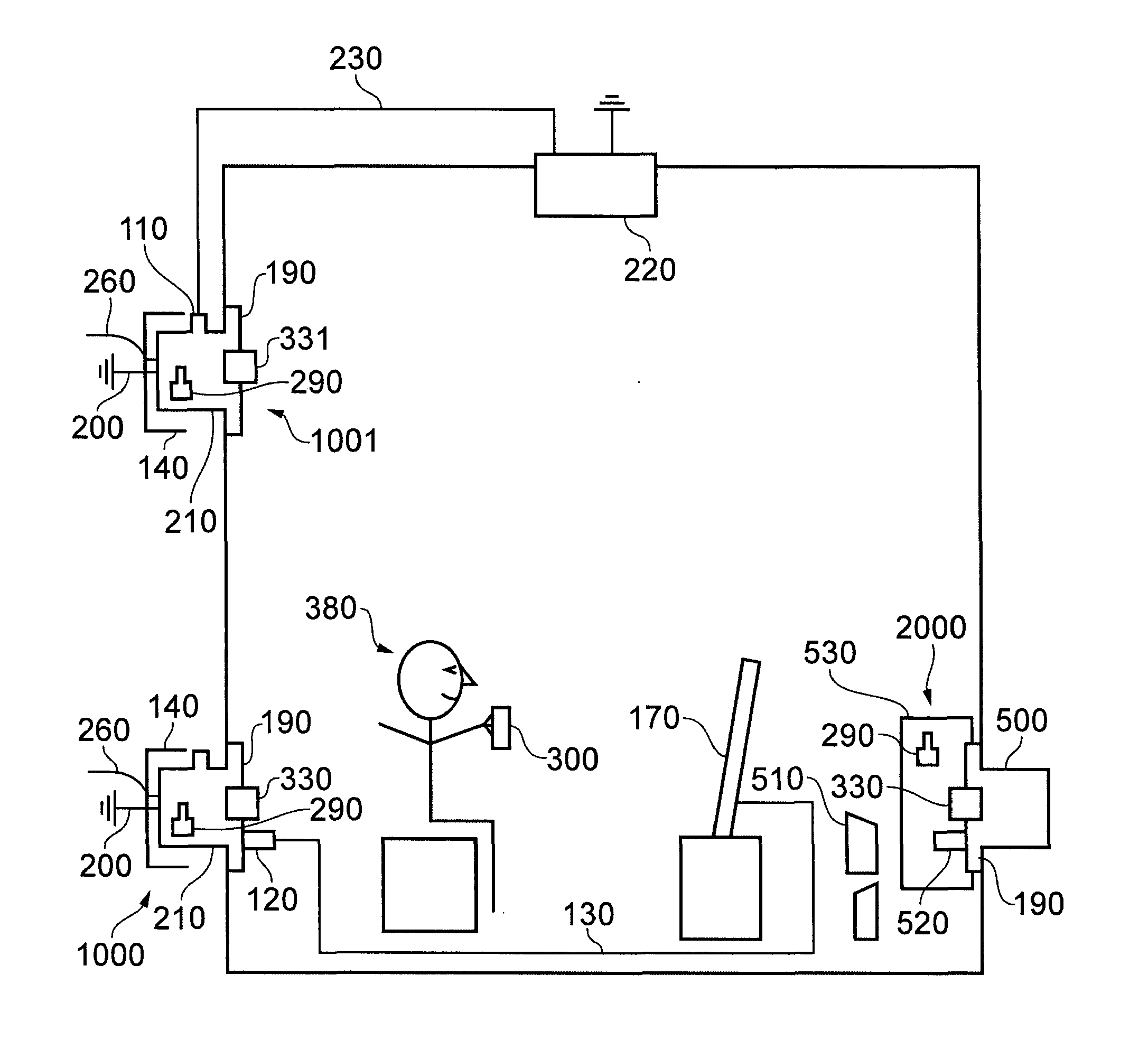 A remote controllable switch operating device