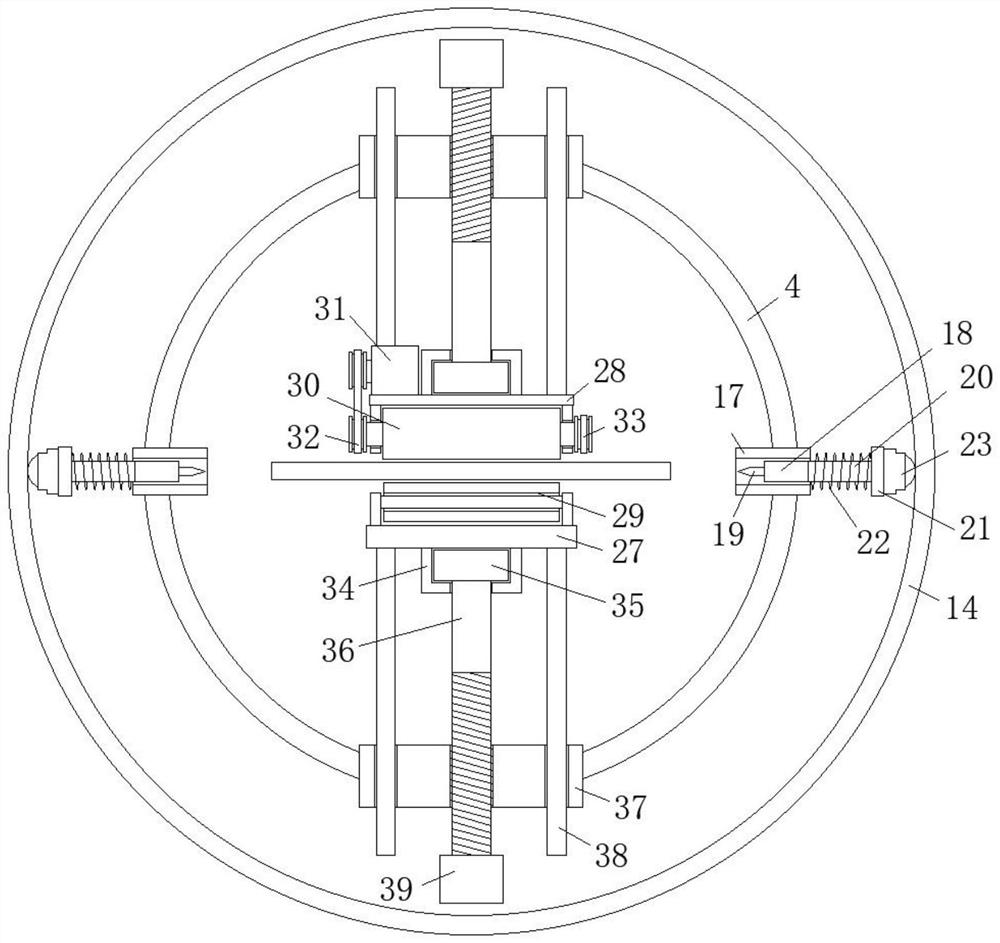 Plate overturning device for wood floor processing