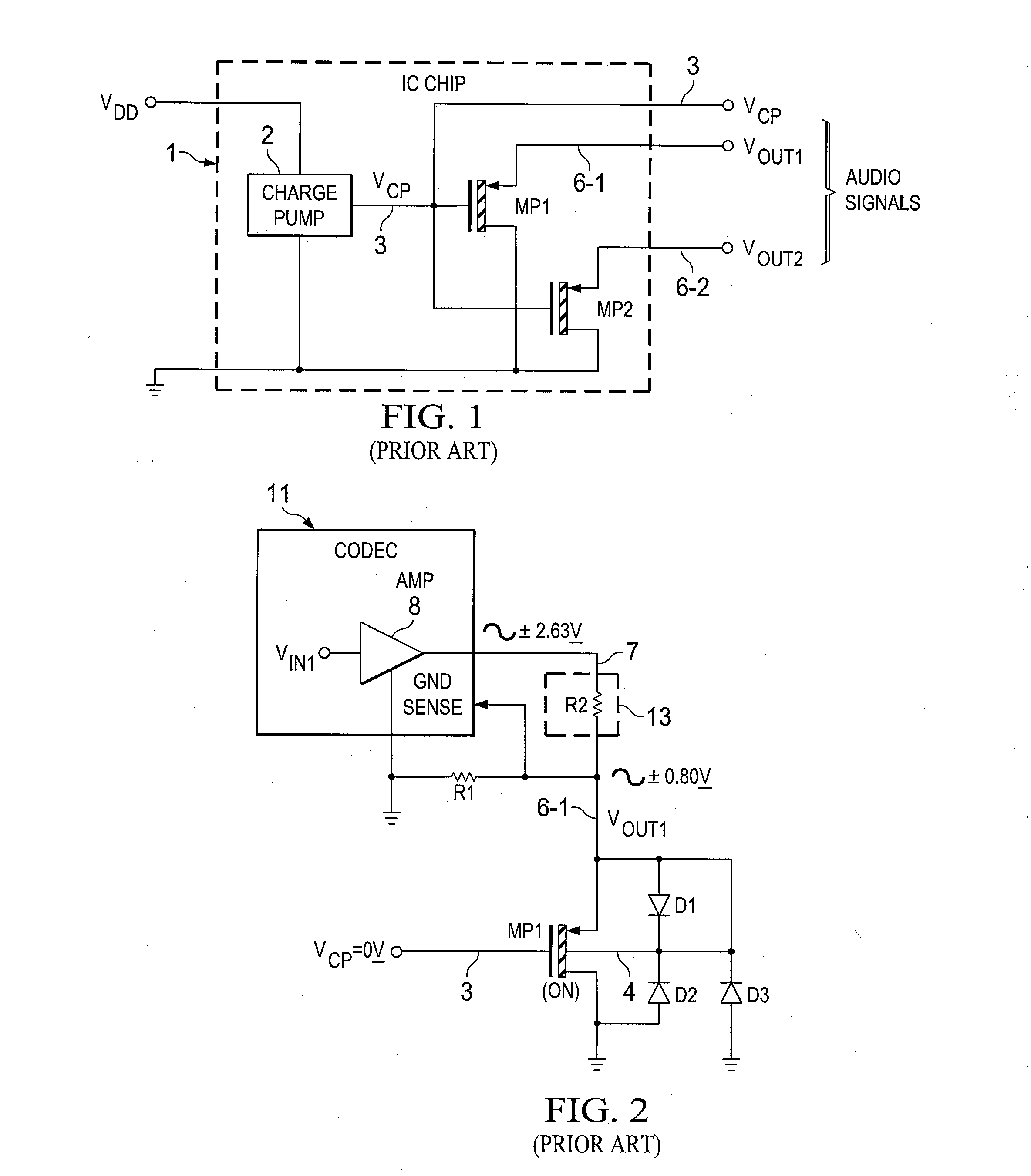 Negative Audio Signal Voltage Protection Circuit and Method for Audio Ground Circuits