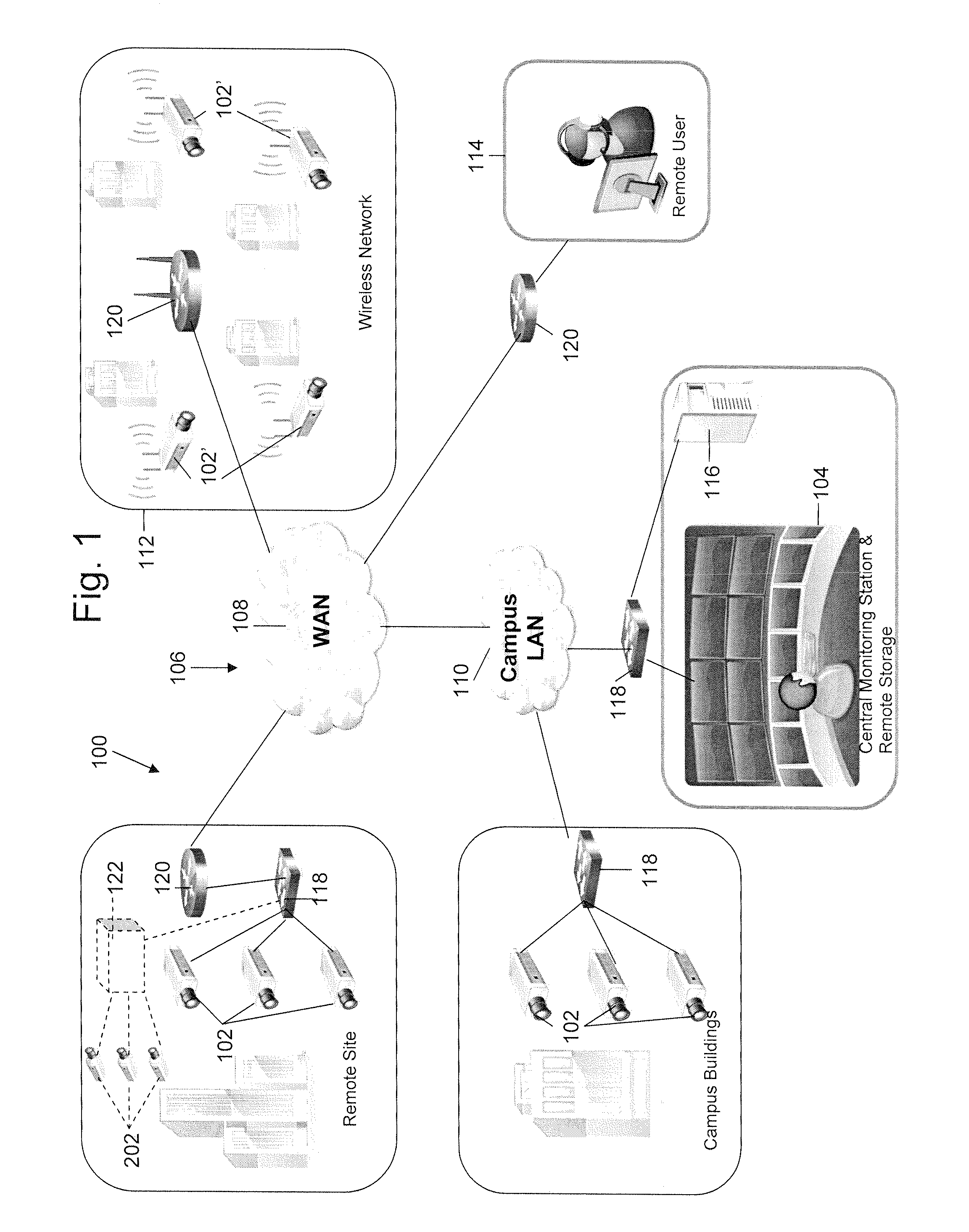 Content aware storage of video data