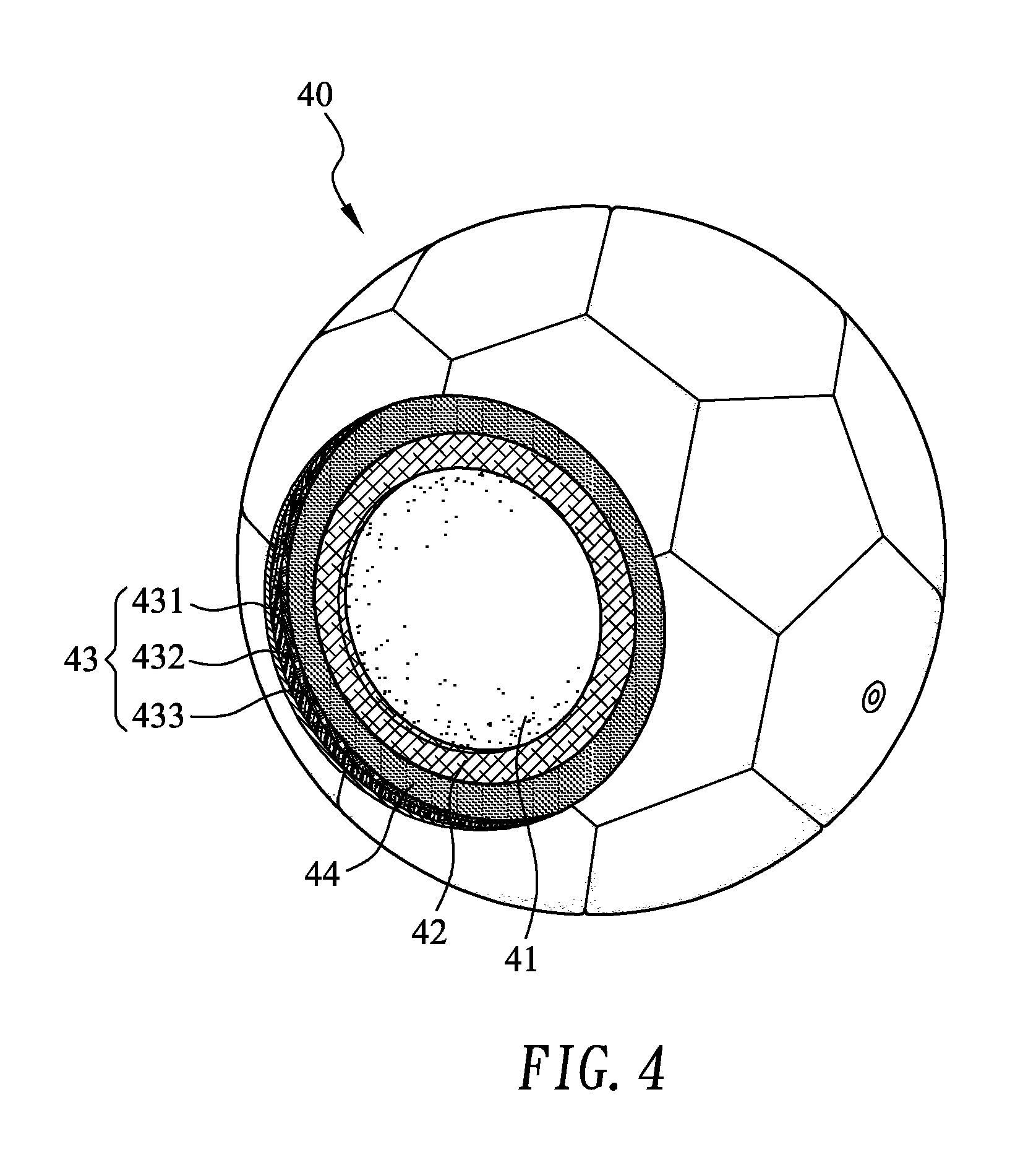 Seamless ball structure