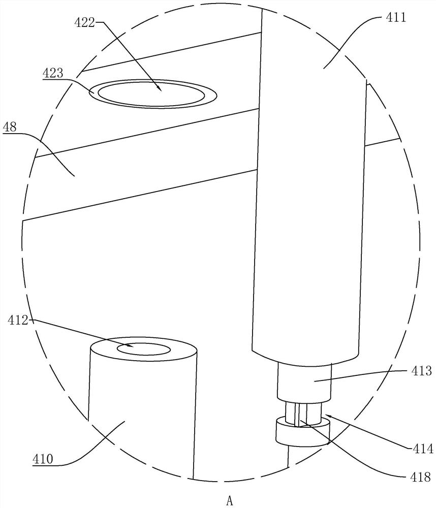 Sponge city seepage and drainage structure and water circulation system thereof