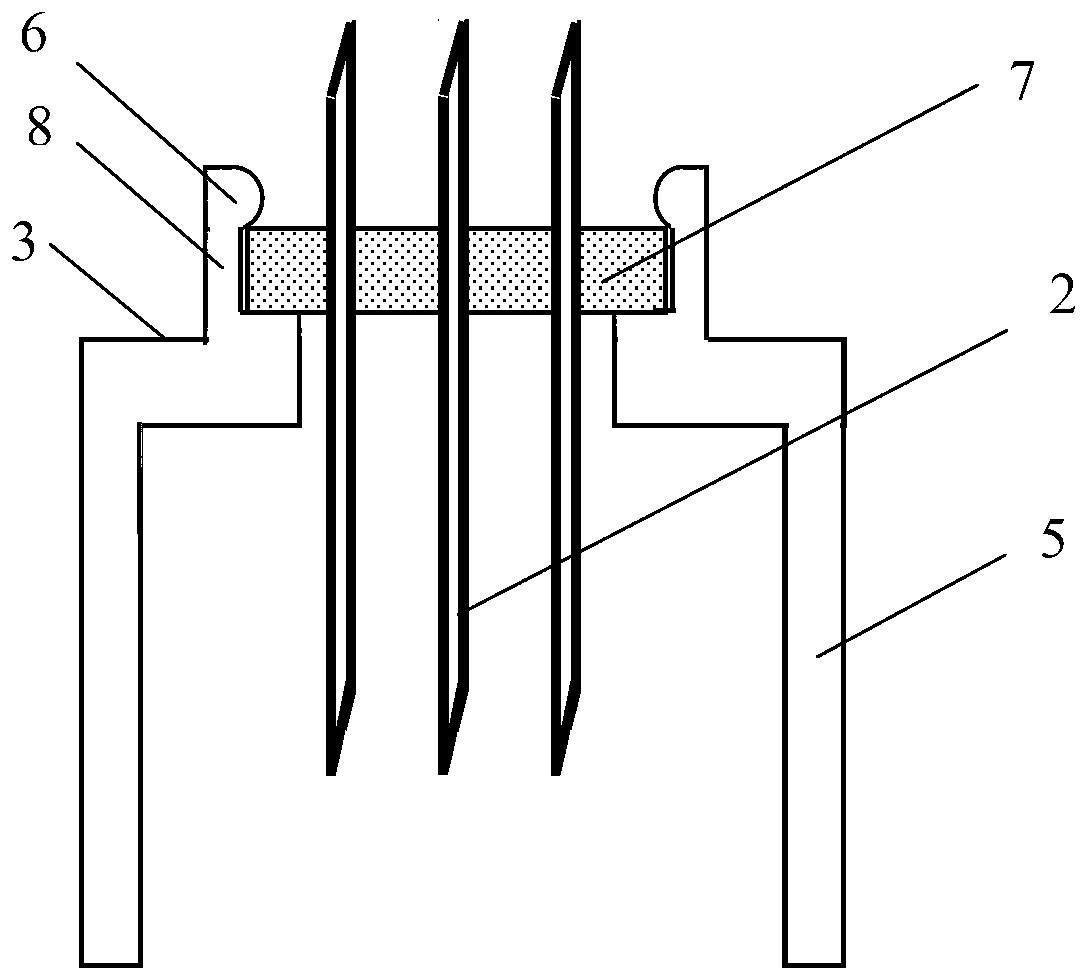 Disposable multi-needle-tube injection needle head and pre-filling syringe comprising injection needle head