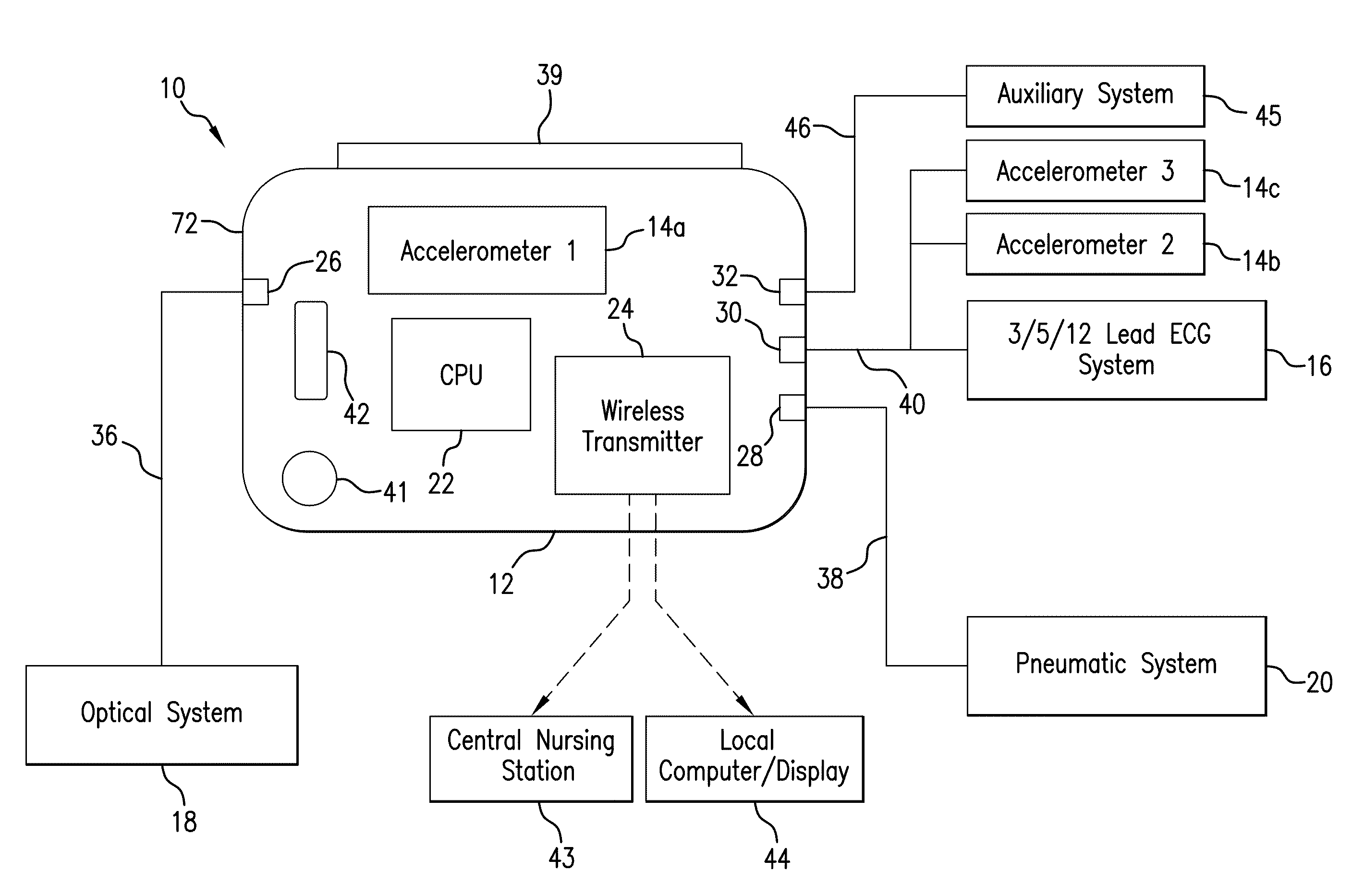 Body-worn vital sign monitor