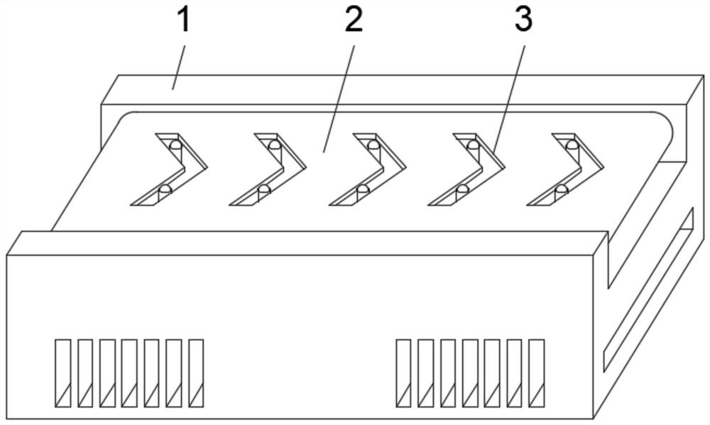 Mechanical conveying device convenient and fast to use