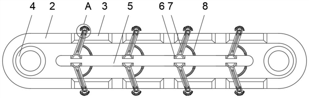 Mechanical conveying device convenient and fast to use