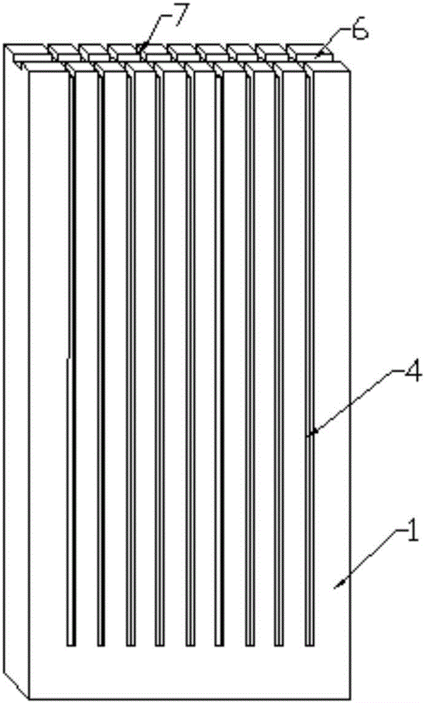 Extruded board door