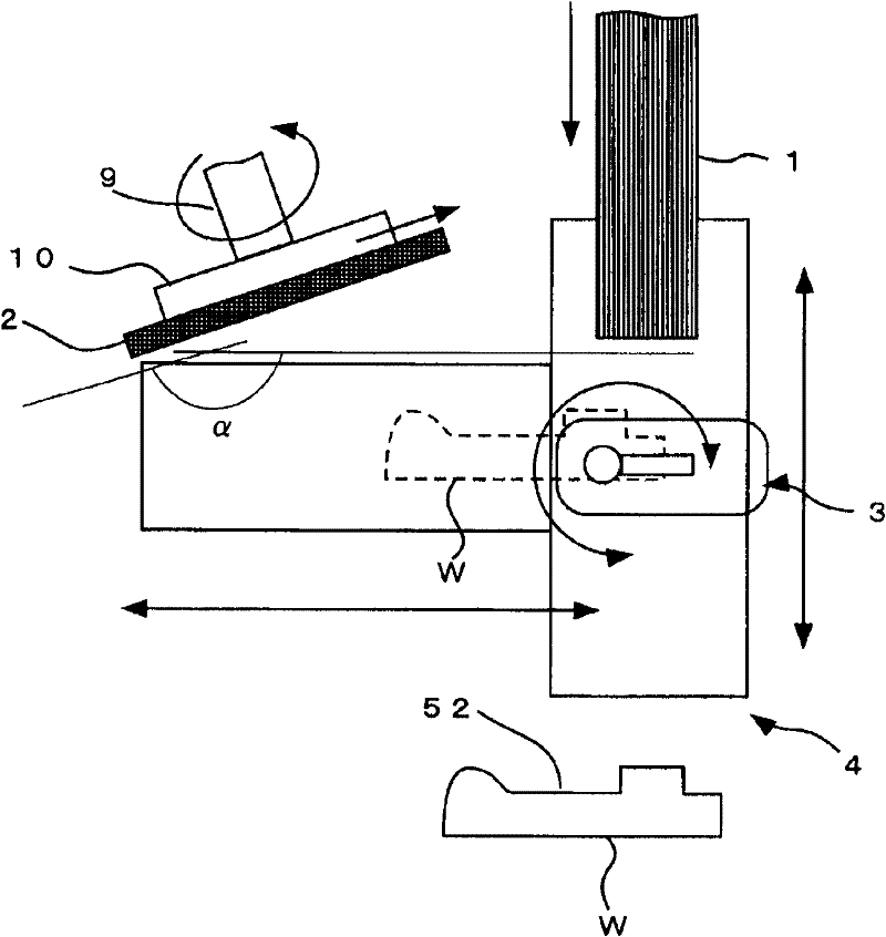 Grinding Device Of Parting Line Of Resin Molding And Grinding Method