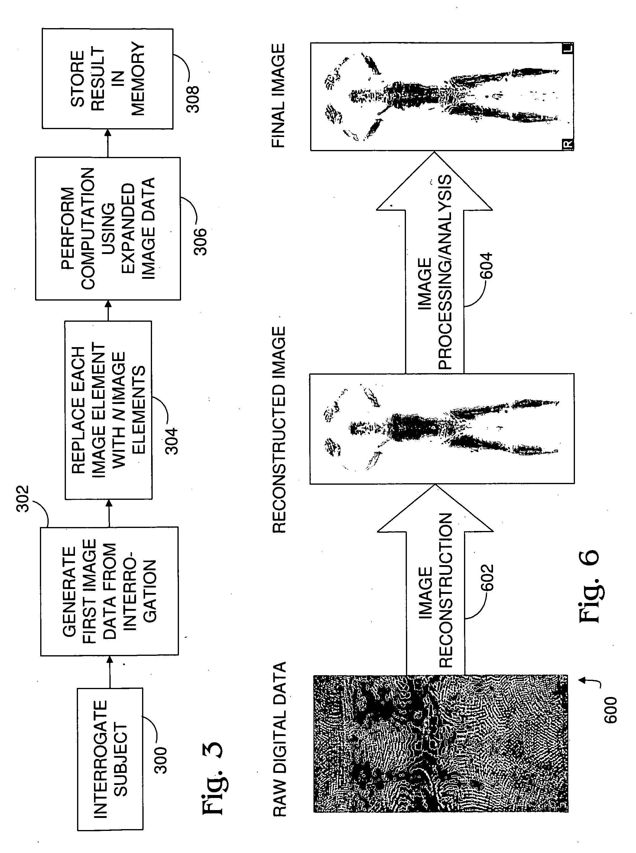 Surveillance imaging with upsampling