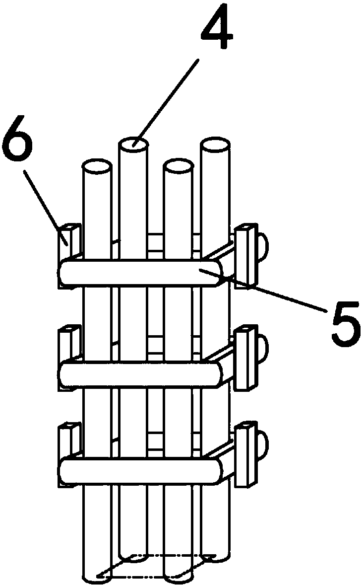 A residential wall structure and its construction method