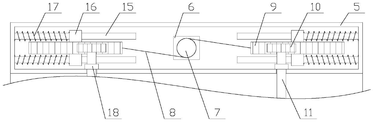 Attendance device with functions of cleaning and light blocking based on face recognition