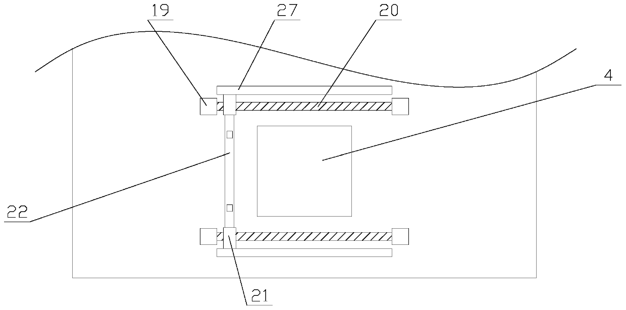 Attendance device with functions of cleaning and light blocking based on face recognition