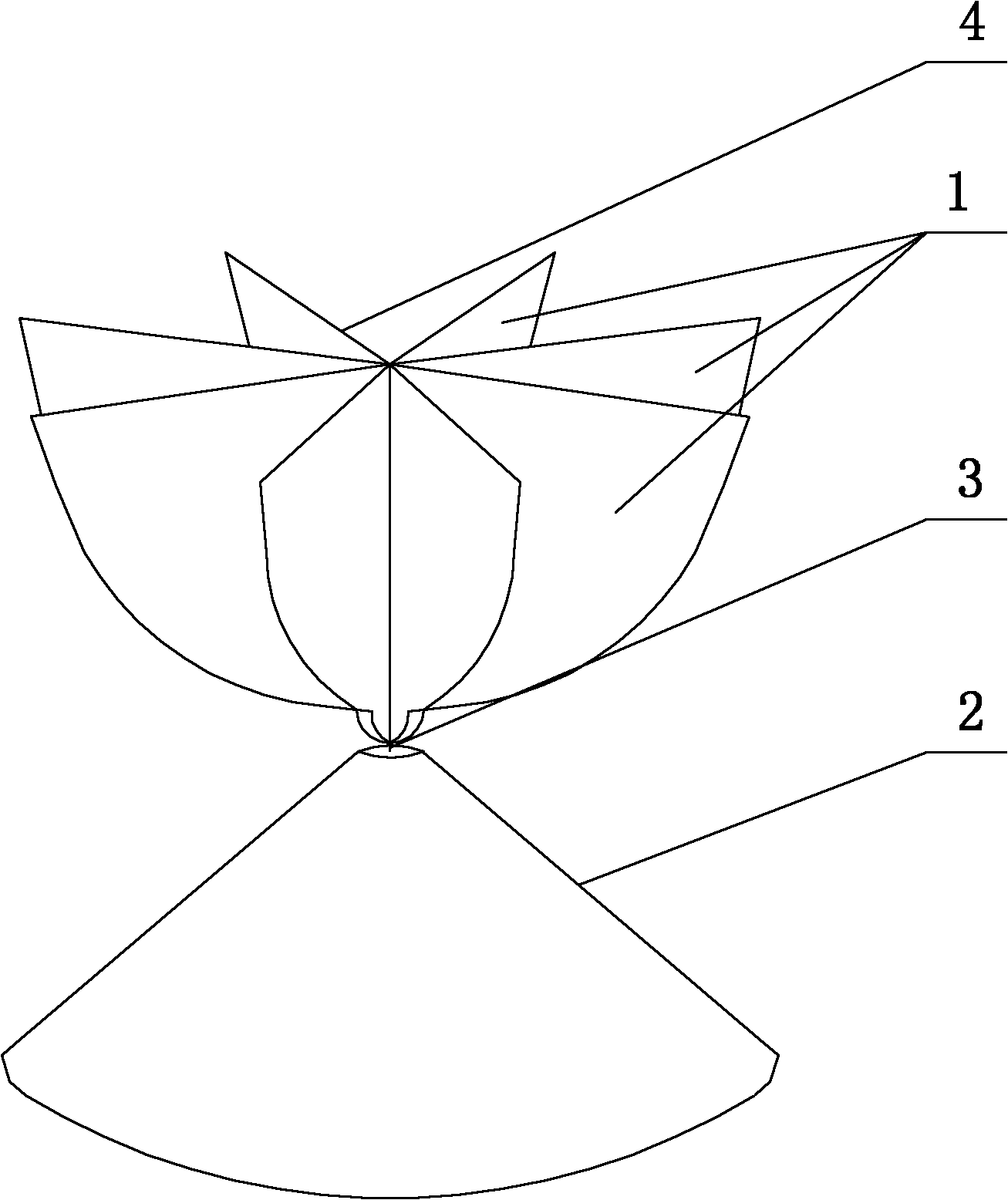 Omnidirectionally radiated ultra wideband antenna