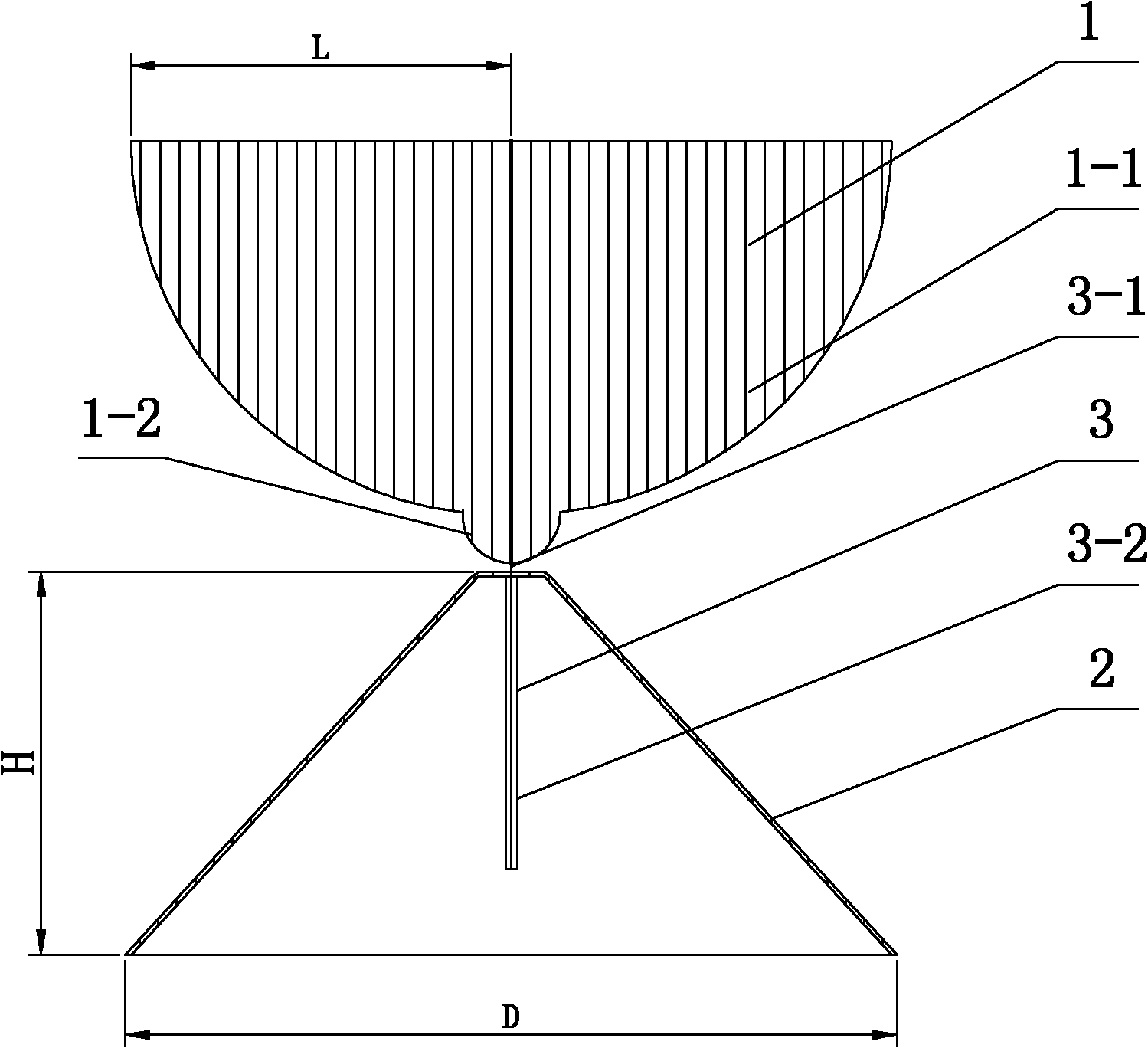 Omnidirectionally radiated ultra wideband antenna