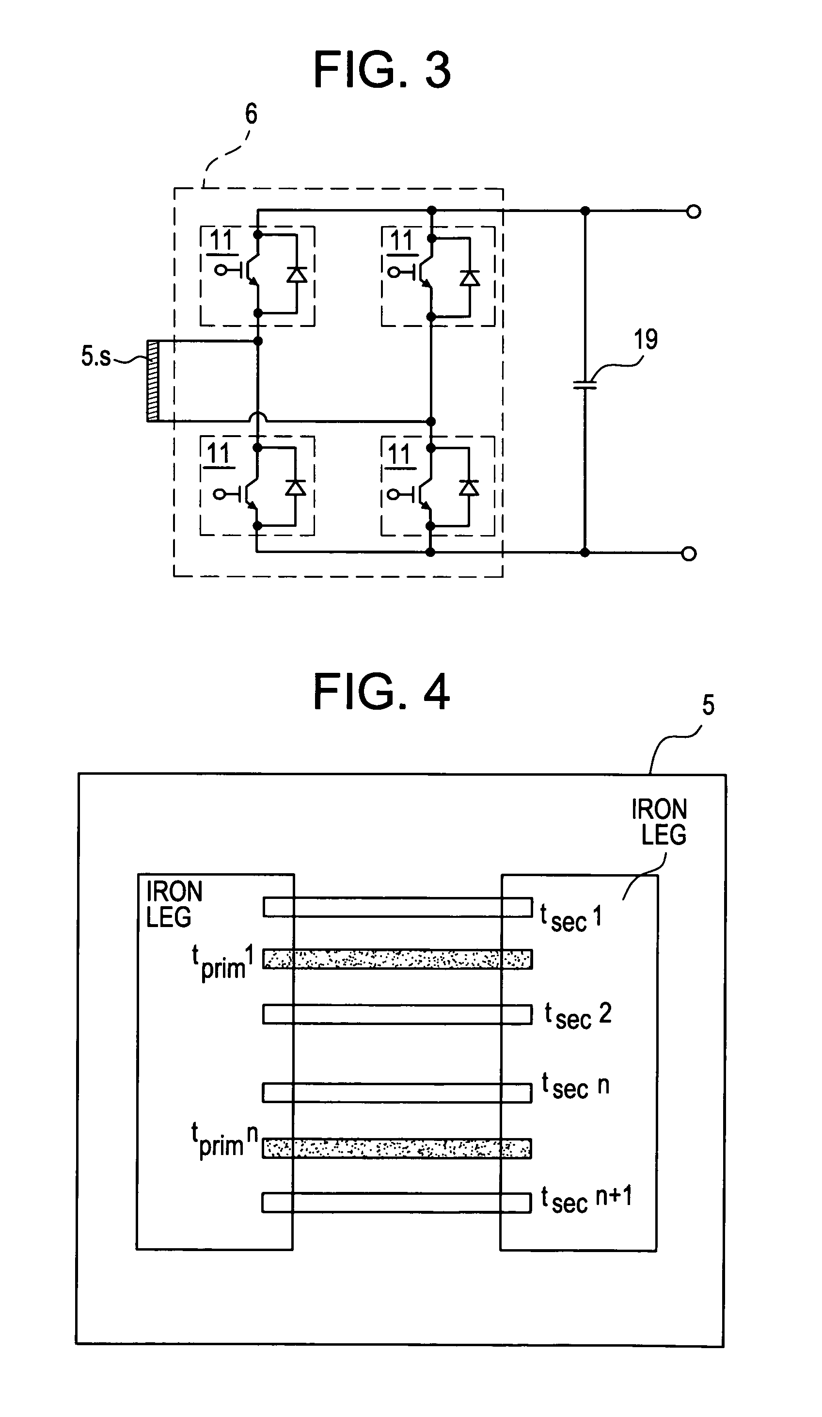 Medium frequency energy supply for rail vehicles