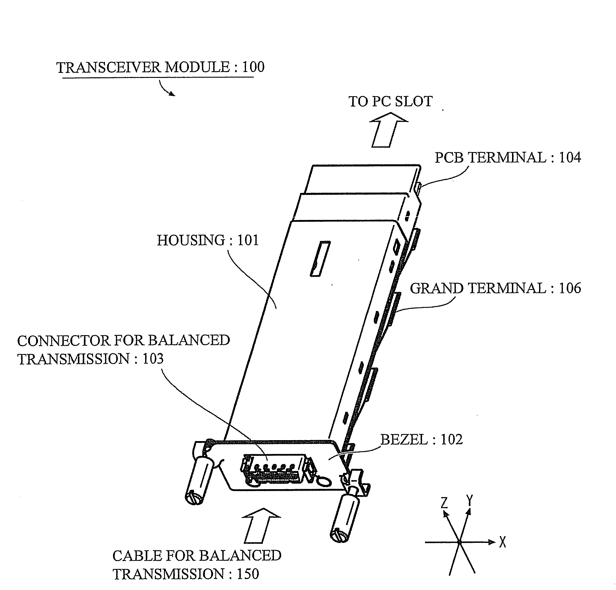 Transceiver module