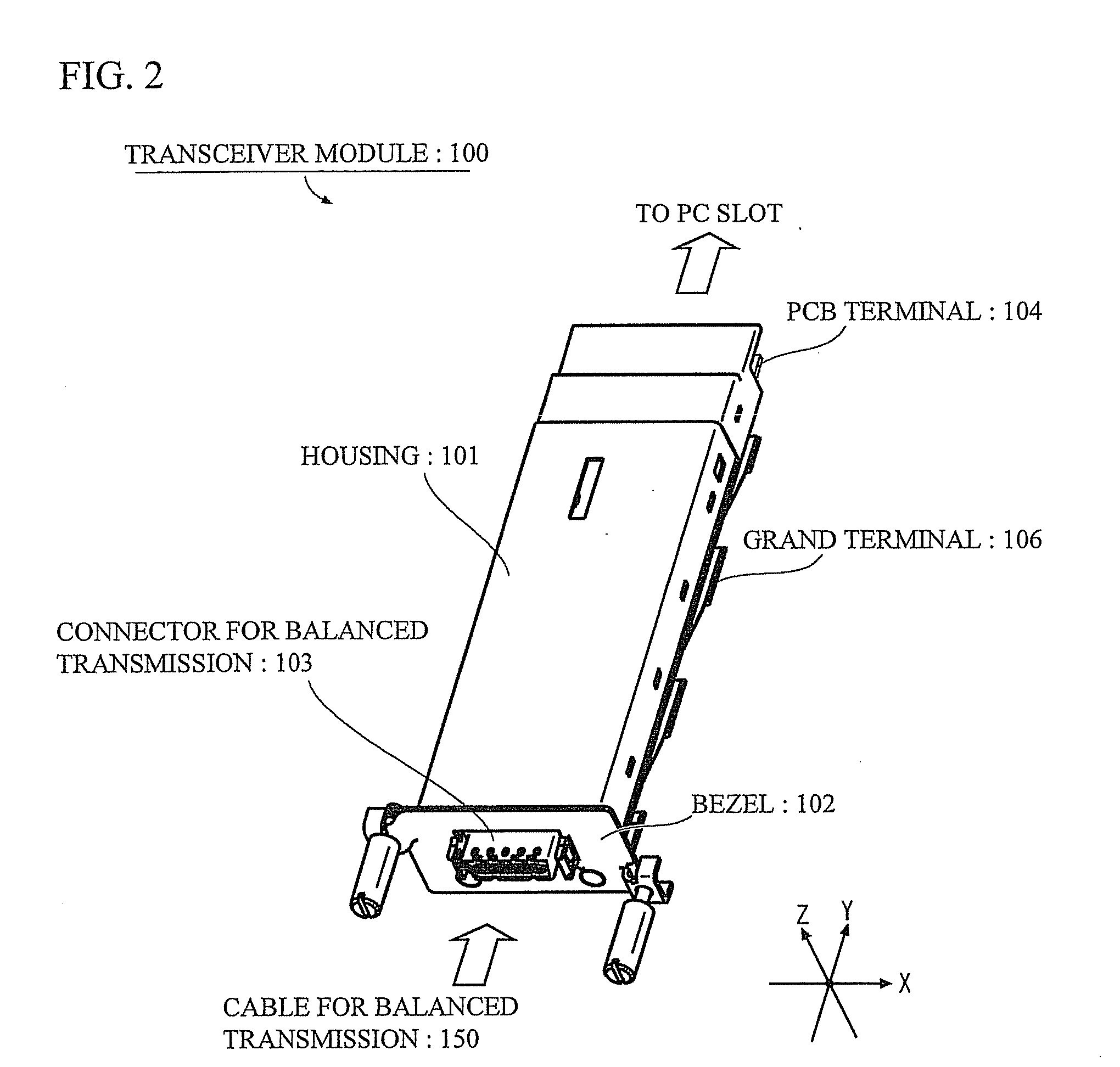 Transceiver module