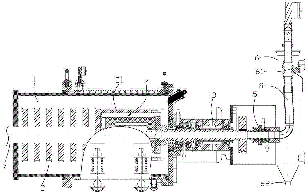 Screen-free type intelligent nanometer grinding system