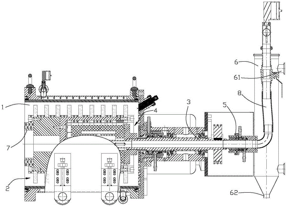 Screen-free type intelligent nanometer grinding system