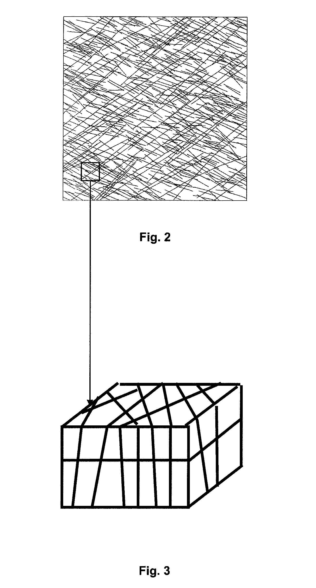 Method for constructing a fracture network grid from a Voronoi diagram