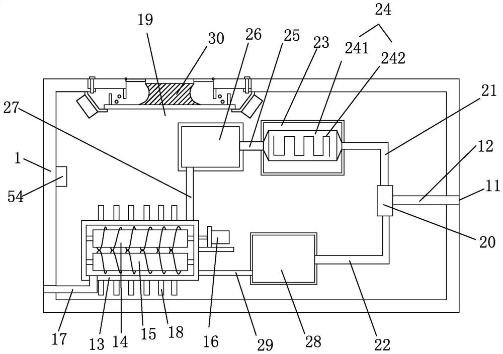 Marine diesel-driven screw air compressor and machining method thereof