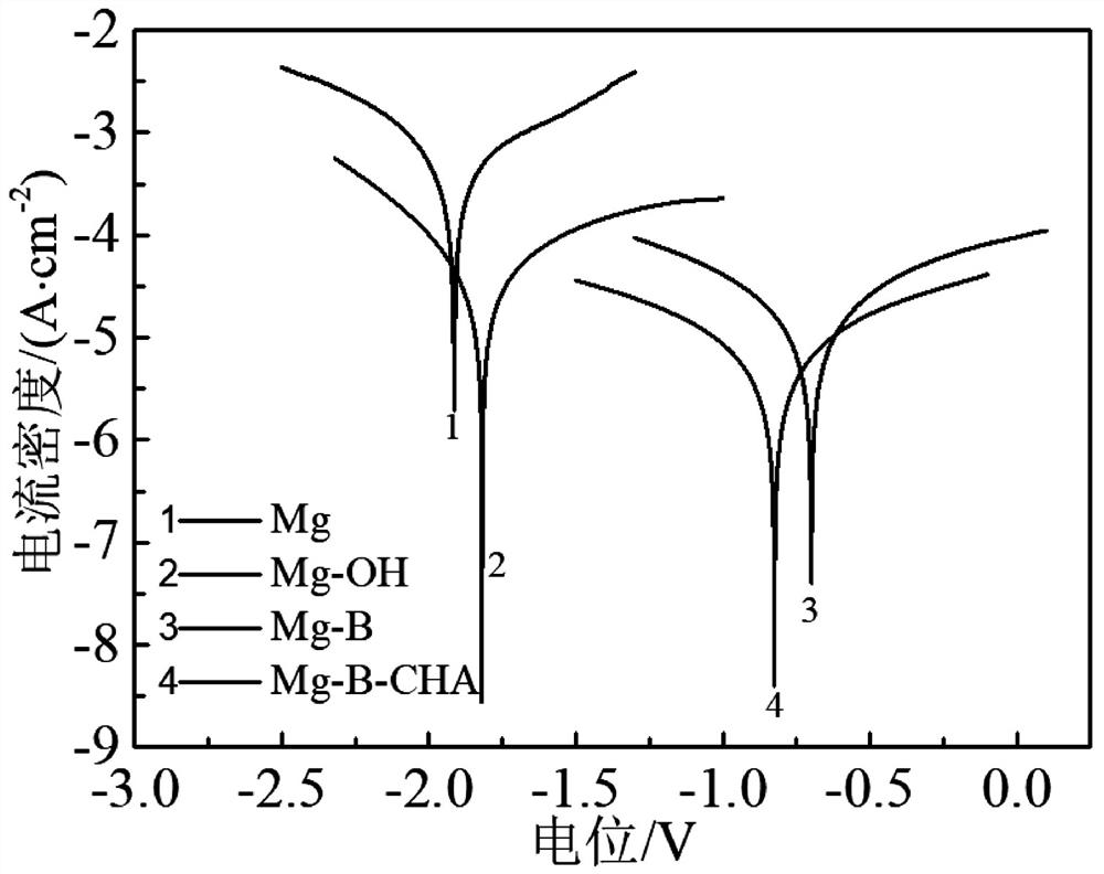 Preparation method of magnesium and magnesium alloy with silane/sodium hyaluronate composite coating on surface