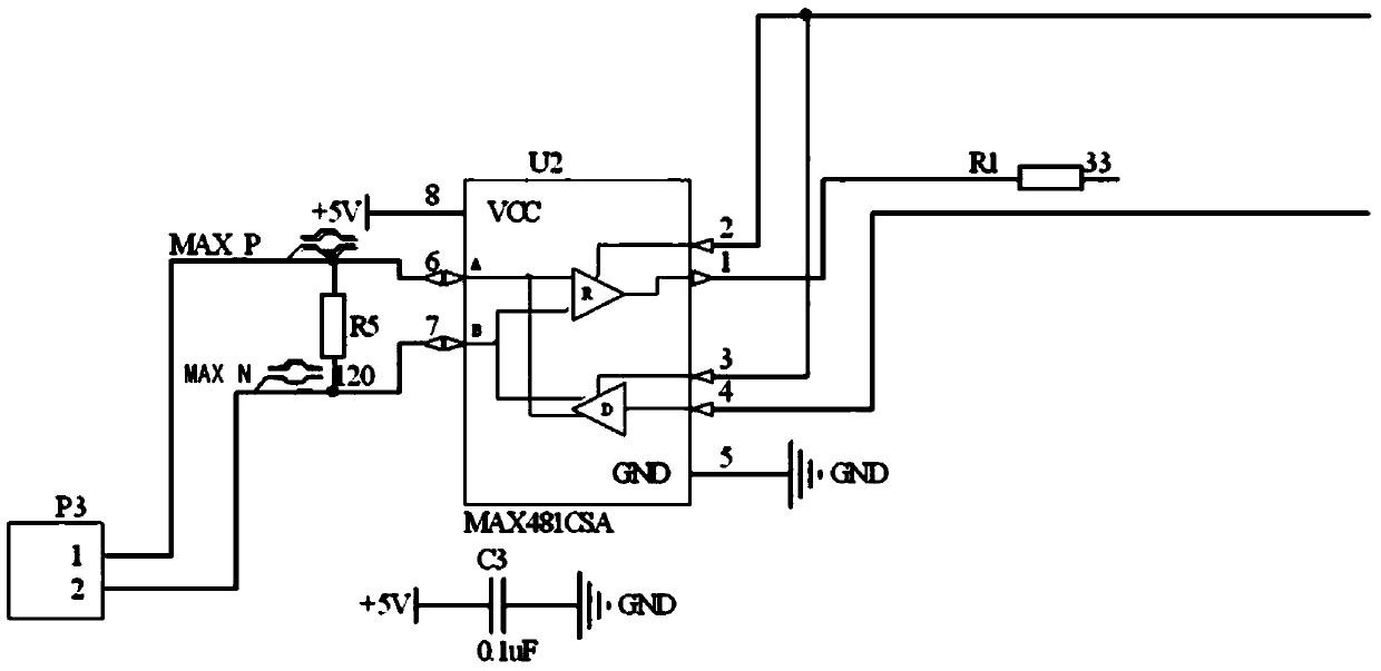 Shallow water observation-level streamline type small-size underwater robot control system