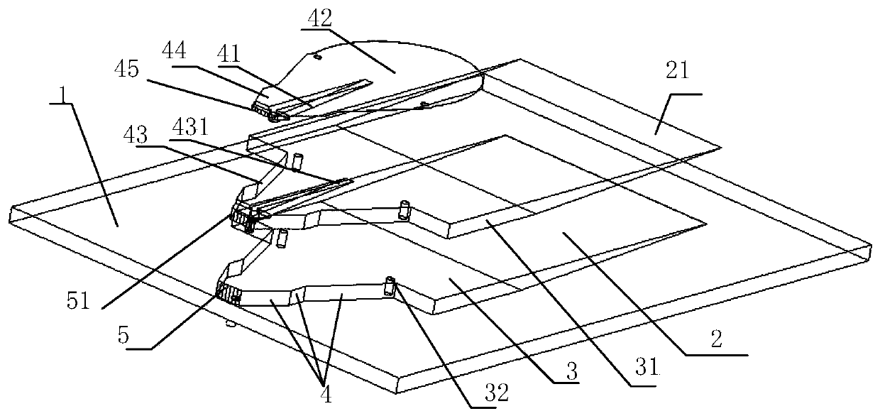 Embedded end-fire array element and antenna