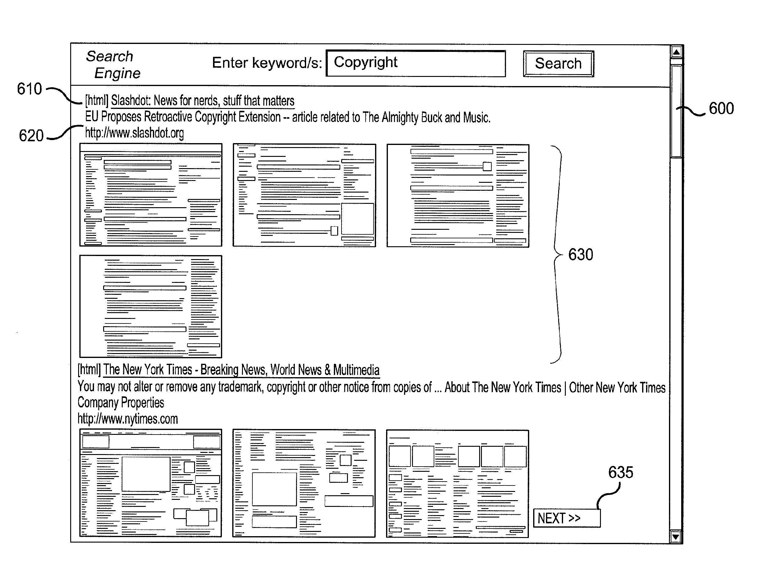 Method and arrangement for paginating and previewing xhtml/html formatted information content