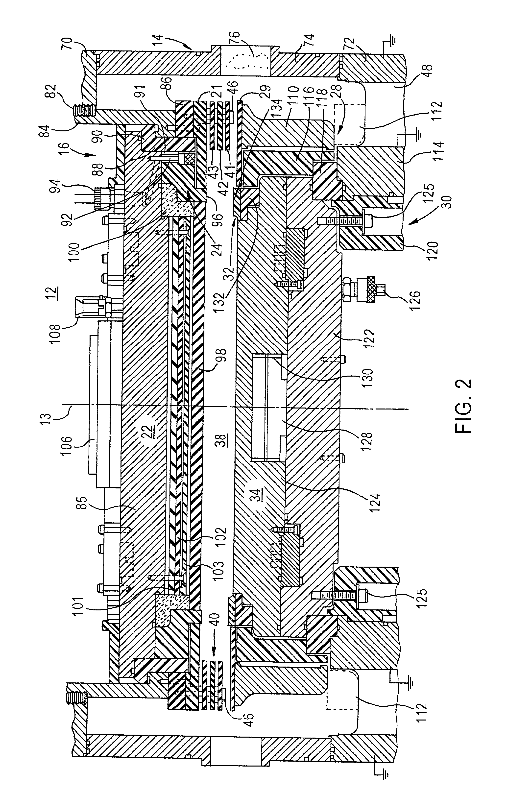 Plasma processor in plasma confinement region within a vacuum chamber