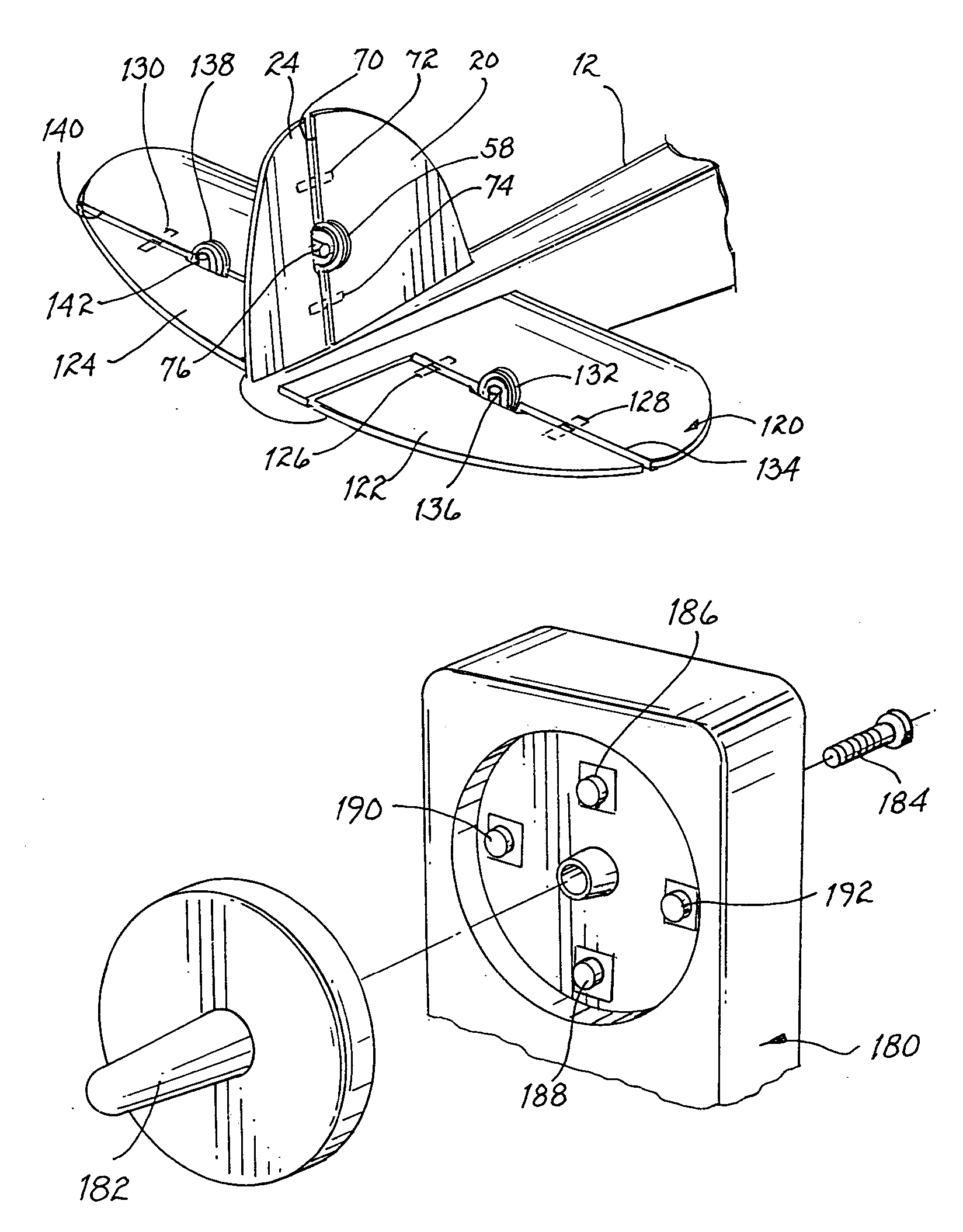 Remotely controlled model airplane having deflectable centrally biased control surface