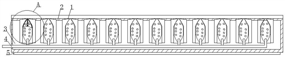 Fabricated floor structure with antibacterial function