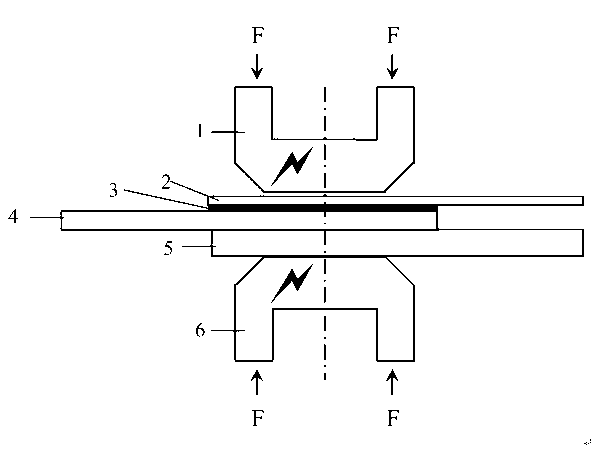 Method for increasing size of resistance spot weld nugget on thin-plate side of multilayer plates in different thickness