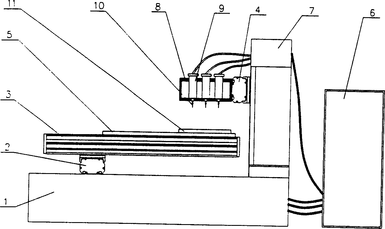 Automatic accurate coating mechanism of solar cell