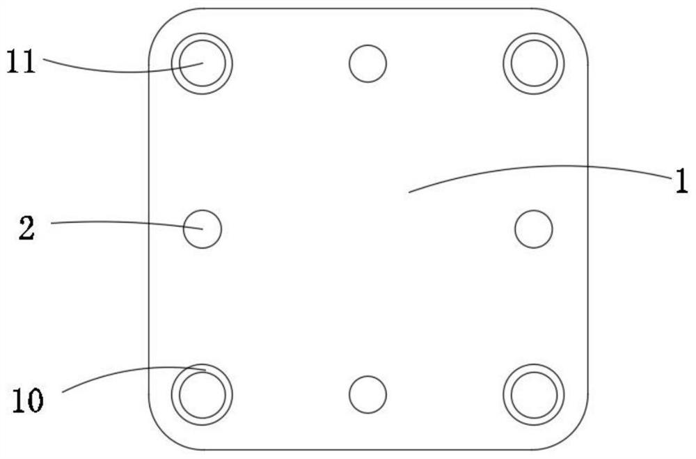 Sand table mold device for psychology teaching