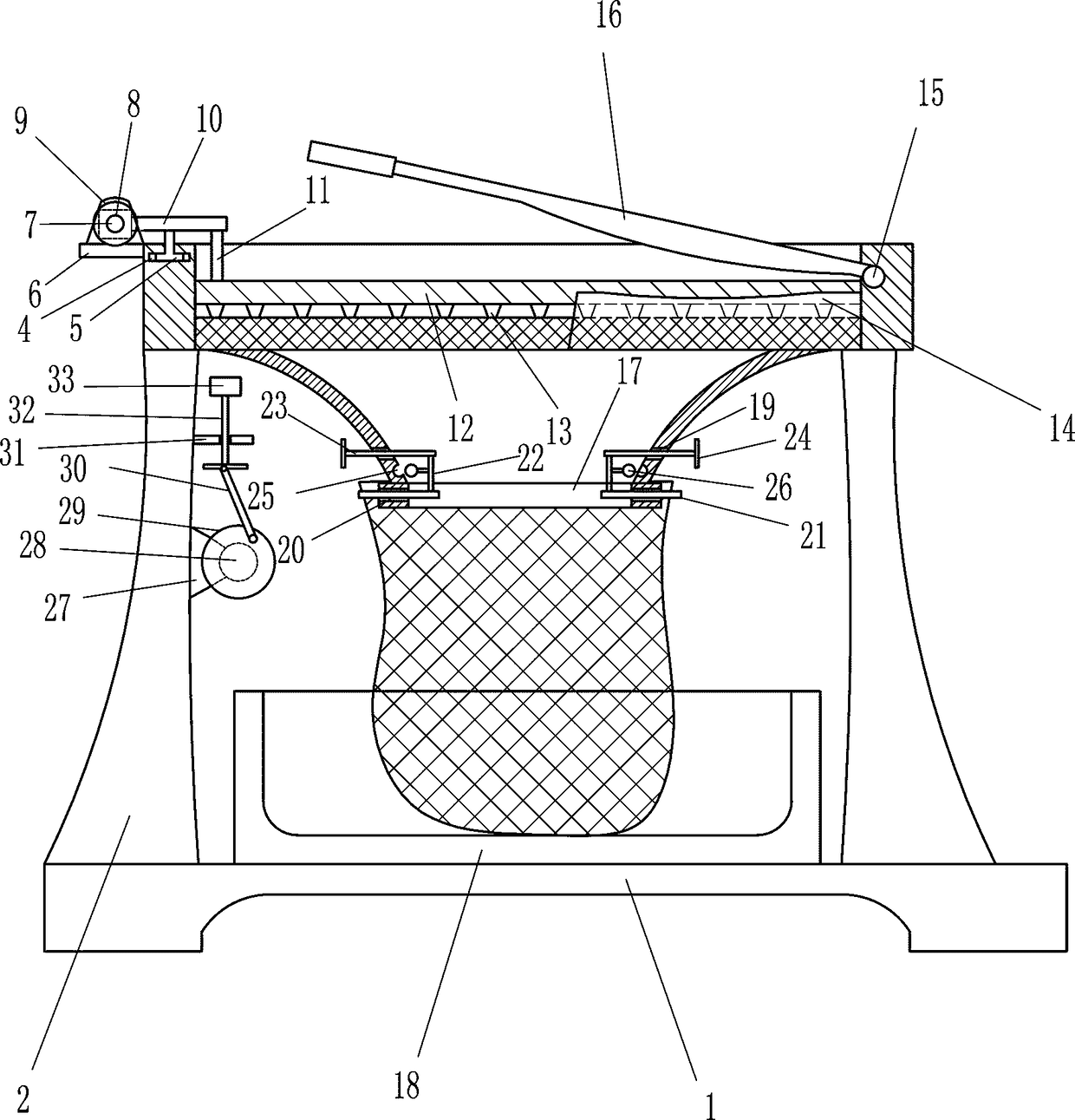 Agricultural garlic collecting and packing device