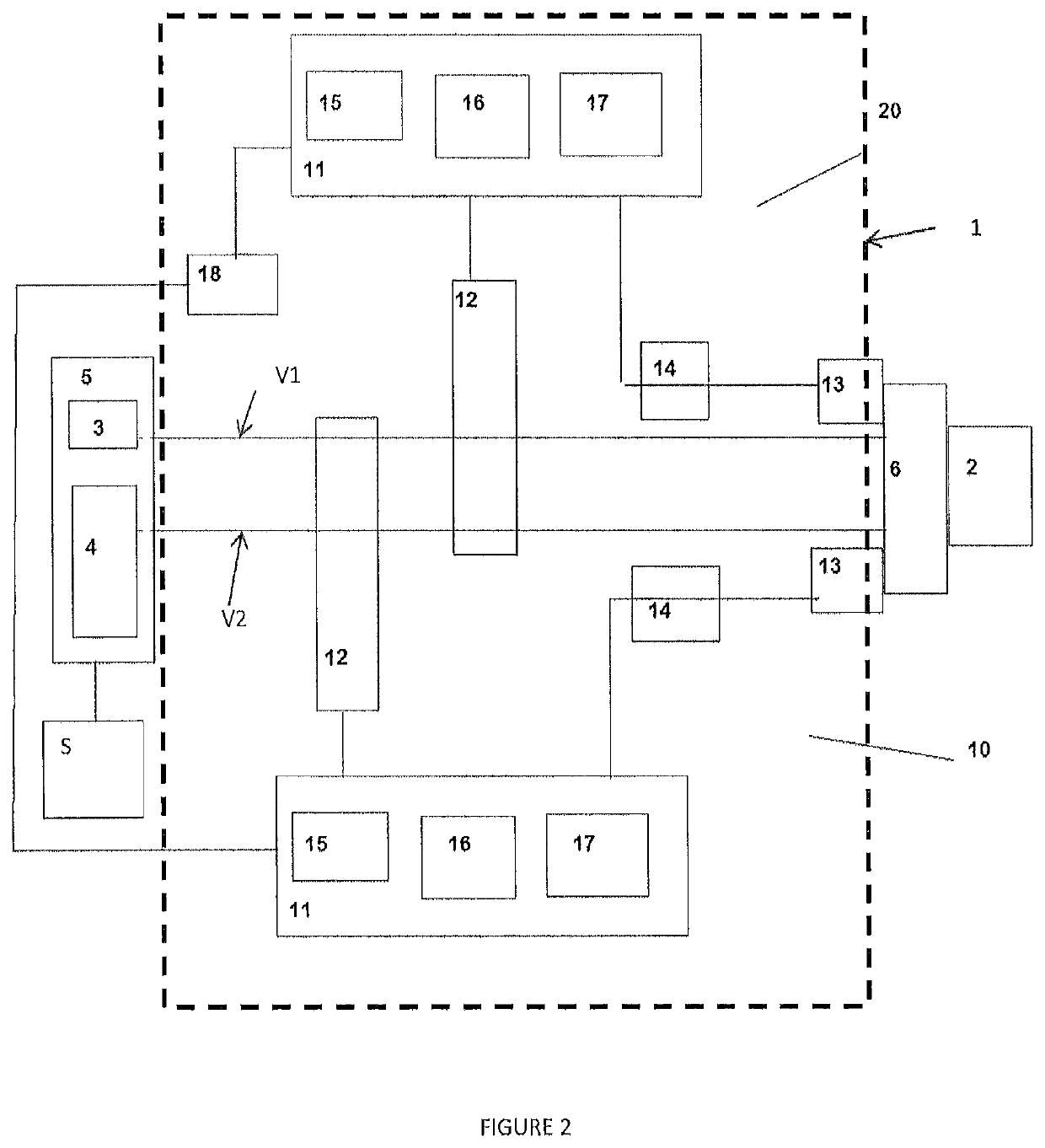 Device for managing the operation of an artificial heart