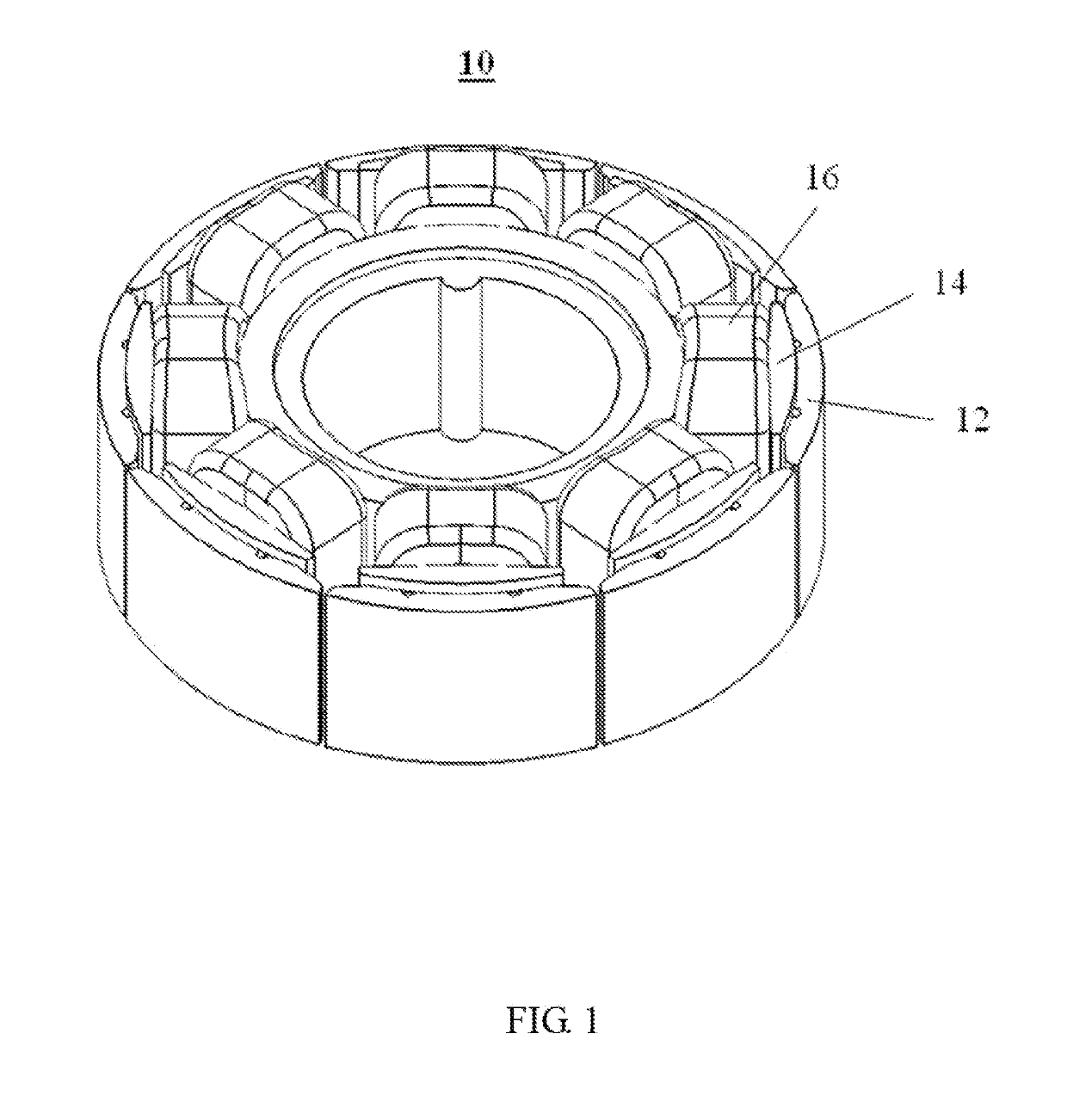 Single-phase outer-rotor motor and stator thereof