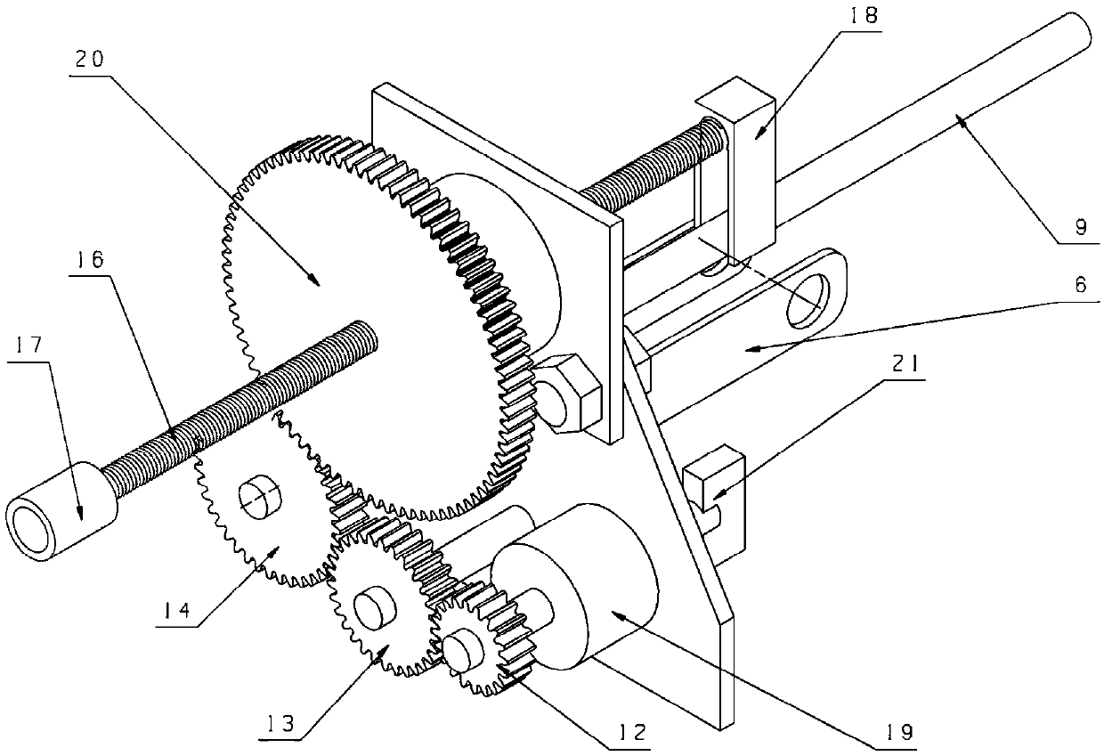 A manual integrated multi-degree-of-freedom moxa stick positioning fumigation device